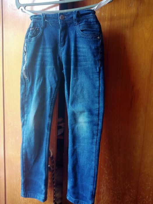 Джинсы на флисе для мальчика