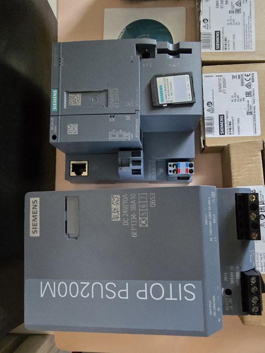 Zestaw Siemens PLC 1512 Cpu + dodatki