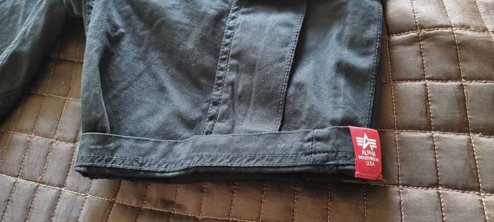 Alpha Industries Airman Short 32 spodenki czarne nowe 116211/03 black