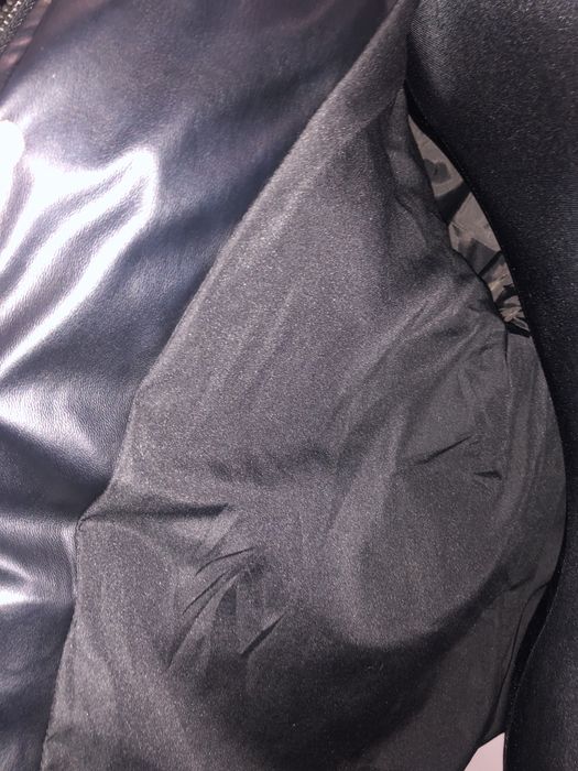Puchowa zimowa kurtka Zara roz L oversize