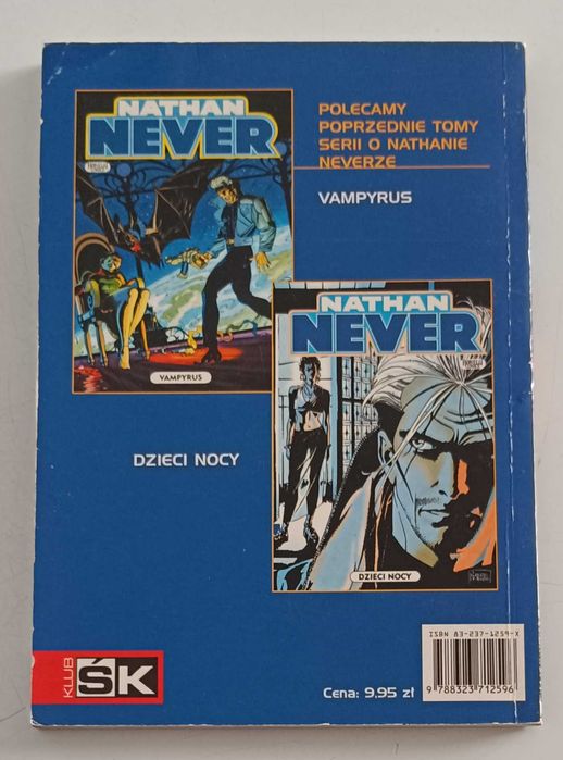 Nathan Never: Serce mroku – Kultowy komiks Sci-Fi! Okazja
