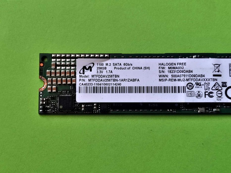 SSD M2 256GB Micron 1100