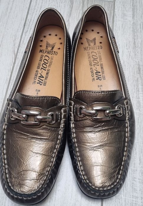 Skorzane Mokasyny Mephisto 37.5