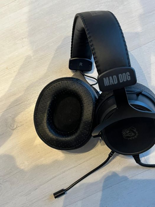 Słuchawki Mad Dog GH800 gamingowe Nauszne, Dźwięk przestrzenny