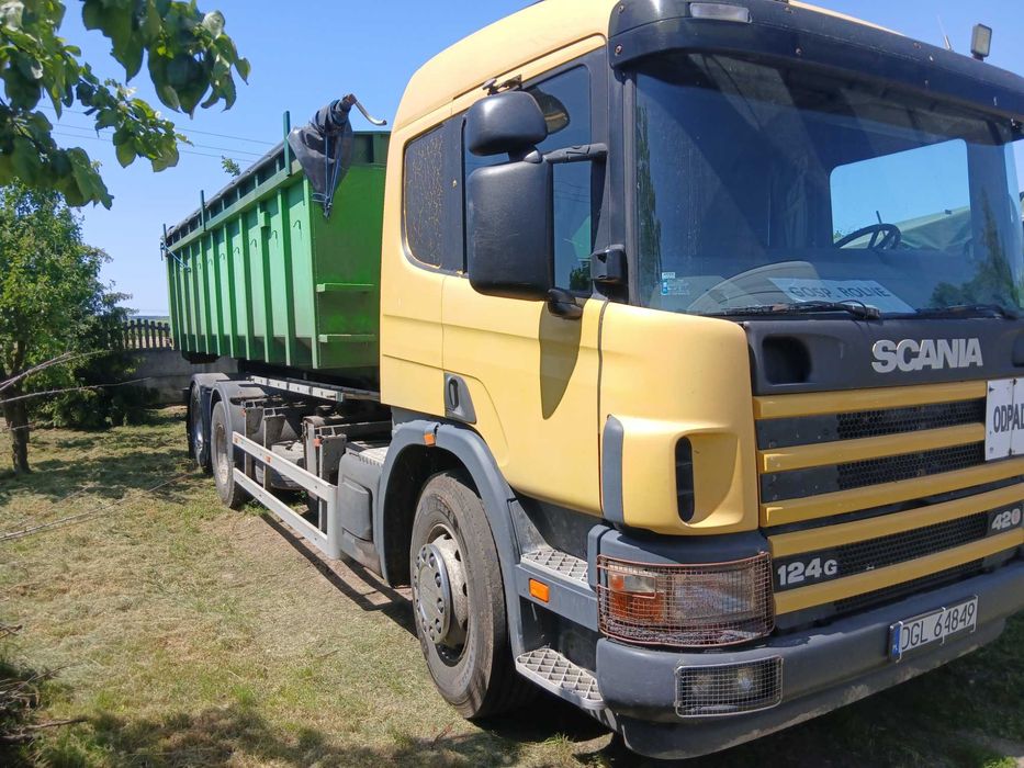 Scania hakowiec 420km 2004r