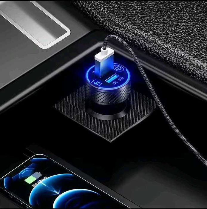 Автомобільний зарядний пристрій для телефона 36W