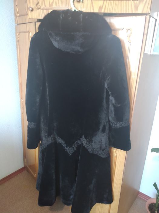 Шуба мутон натуральная