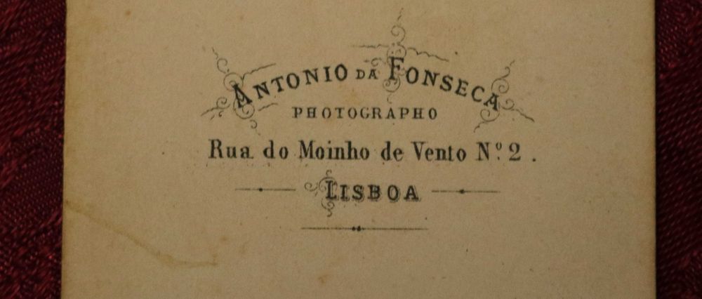 José da Silva MENDES LEAL, escritor, CDV António da Fonseca