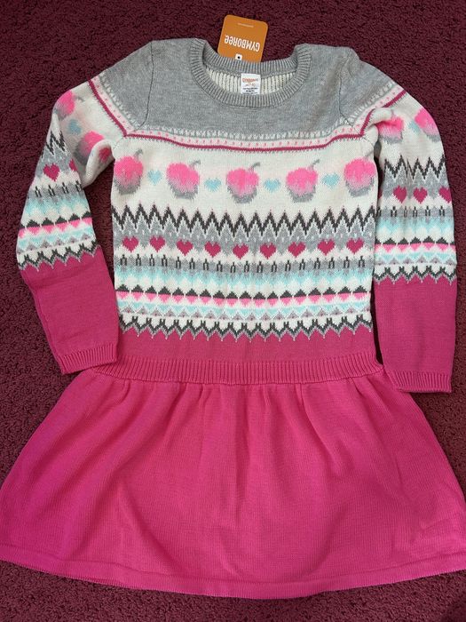Тепла сукня на 7-8 р.