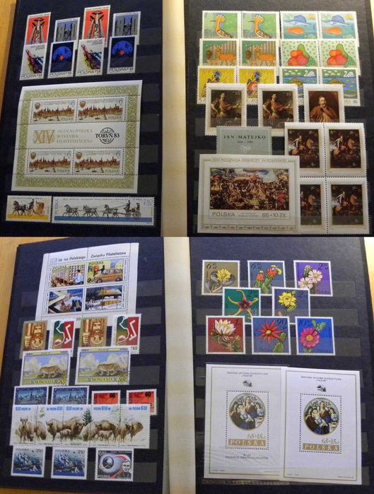 Klaser ze znaczkami, znaczki pocztowe A252