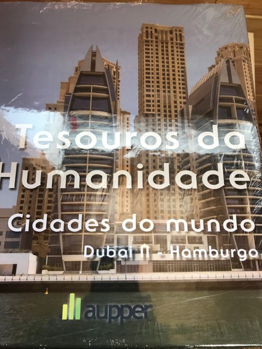 Enciclopédia 5 Livros - Tesouros da Humanidade - AUPPER - NOVOS