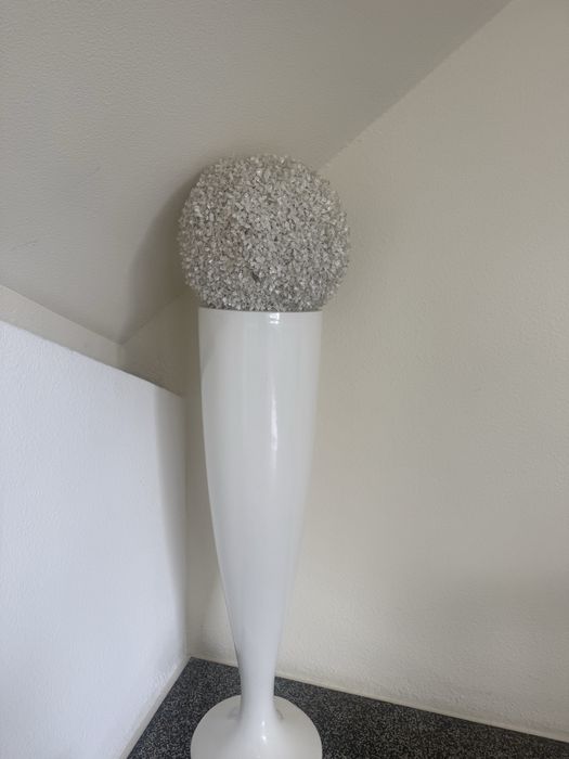 Vaso alto decorativo como novo