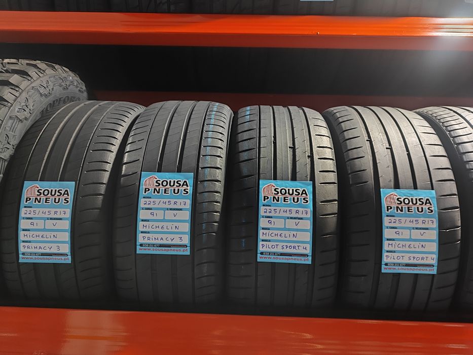 Vejam este anúncio Pneus semi-novos - Excelente Material - Oferta
