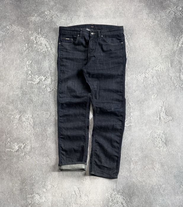 Hugo Boss 32/30 denim jeans джинси штани чіноси денім темно сині