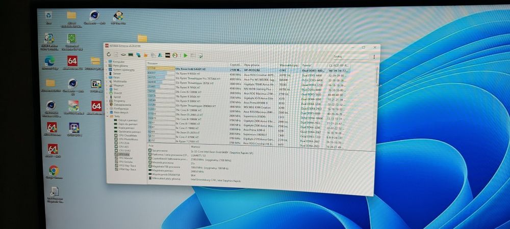 2 procesory Xeon Gold 6448Y 64 rdzenie 128 wątków 4100 mzh FCLGA 4677