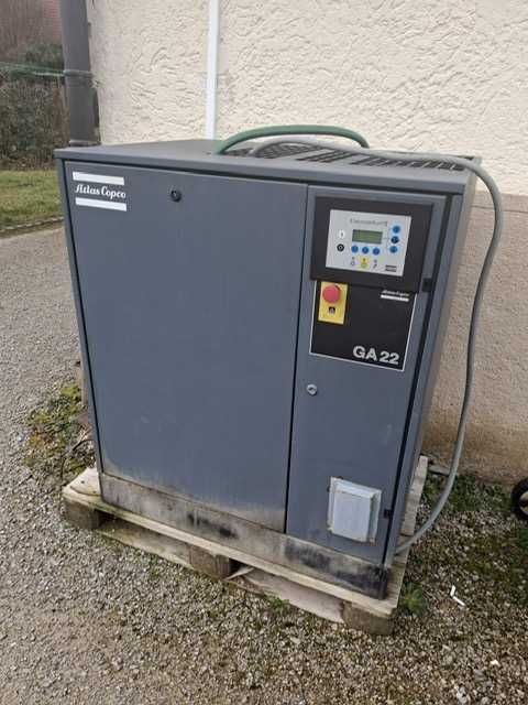 Sprężarka- Kompresor  Śrubowy Atlas Copco  GA22