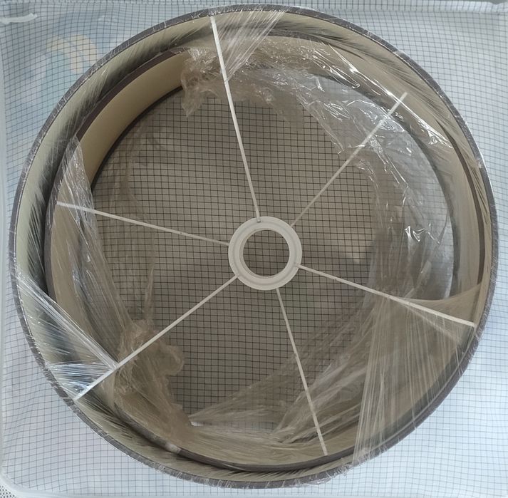 Dois Abajur castanhos para candeeiro de mesa