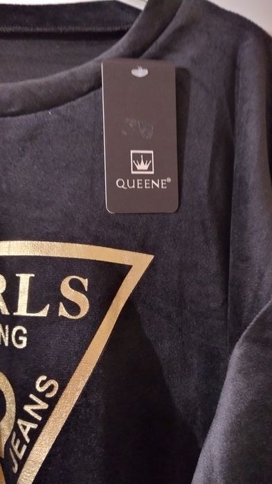 Bluza damska welurowa 42/44