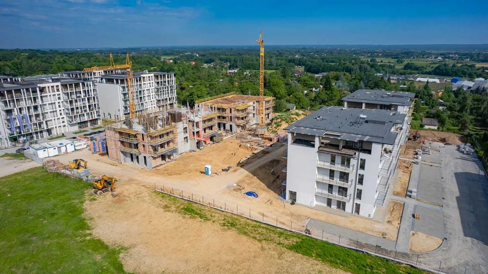 Nowe mieszkanie 52,83m2 3 pokoje, II piętro, KS. Górki