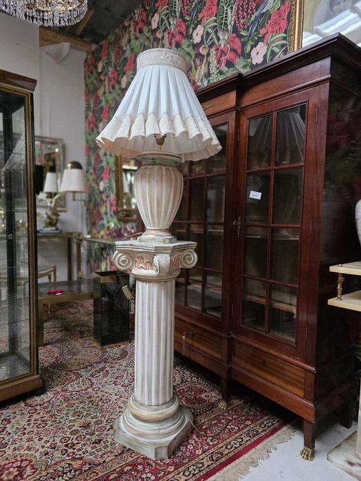 Ceramiczna lampa + kolumna #2411 Stylowy Węgrów