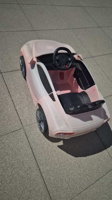 Carro Elétrico Infantil a Bateria (Rosa)