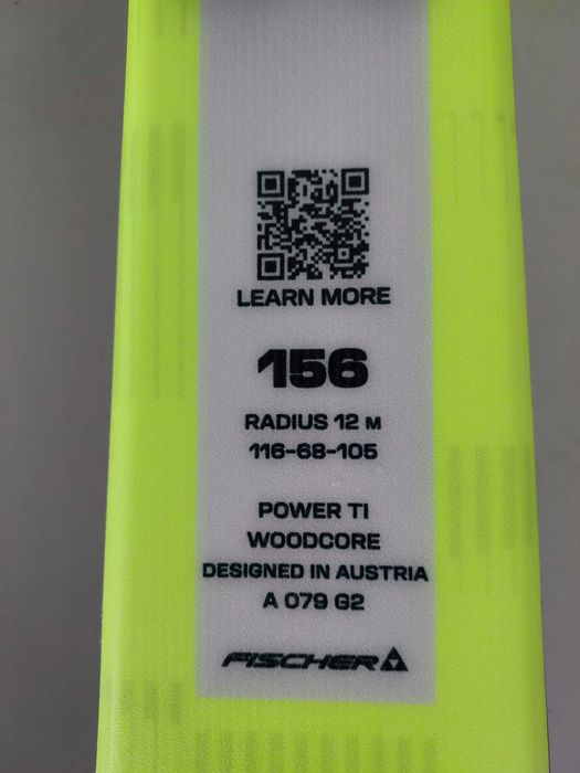 Narty Fischer RC4 STI 156 cm 2026r NOWE