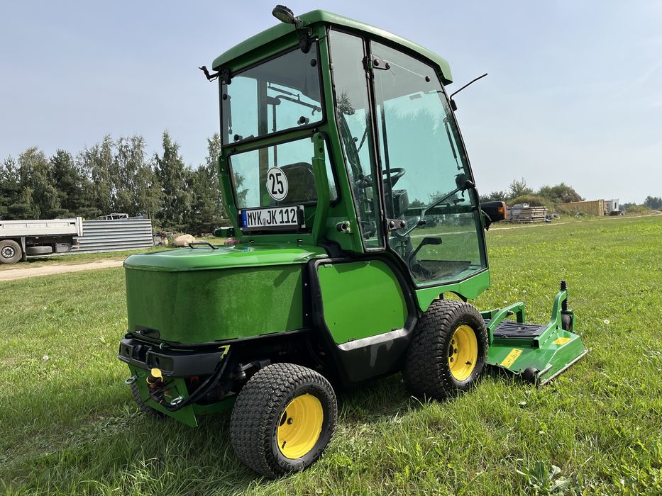 John Deere 1565 Traktorek Kosiarka Pług Posypywarka