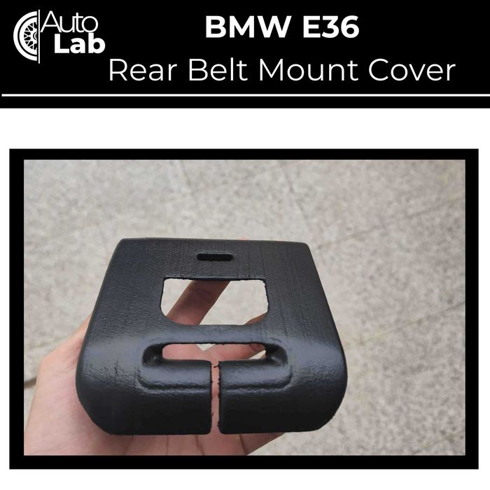 BMW E36 - Tampa do cinto traseiro