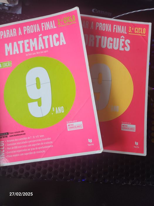 Preparação prova 9 ano