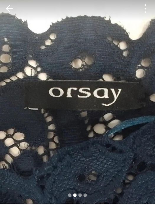 Sukienka z  koronki Orsay