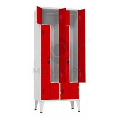 Armário Vestiário Fenólico 5 Cacifos, com 1900A*305L*500P