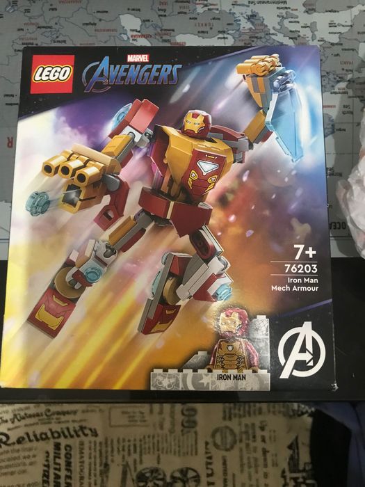 Lego iron man novo