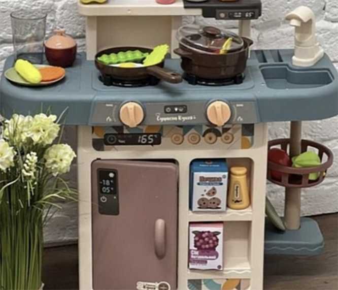 Кухня дитяча іграшкова, 42 елементи з ефектами