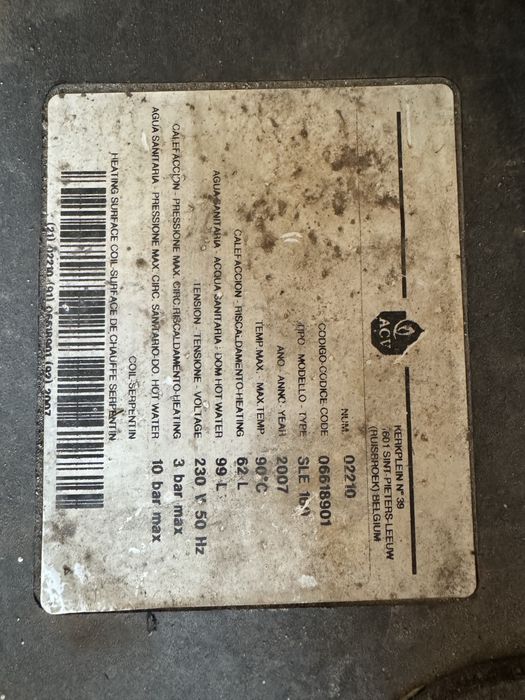 Termoacumolador inox