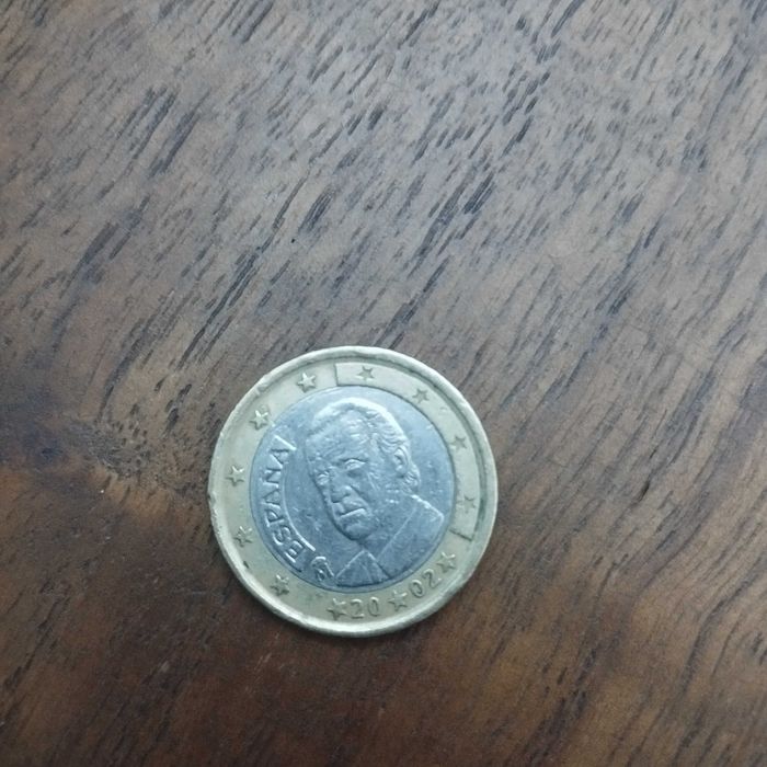 Moeda de Espanha ano 2002