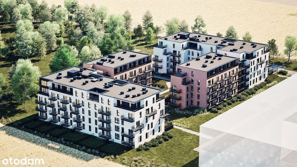 3-pokojowe mieszkanie 62m2 + balkon Bezpośrednio