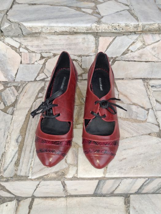 Buty bordowe roz 39