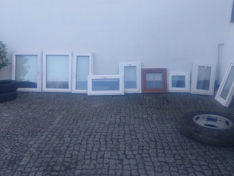 okna zdemontowane