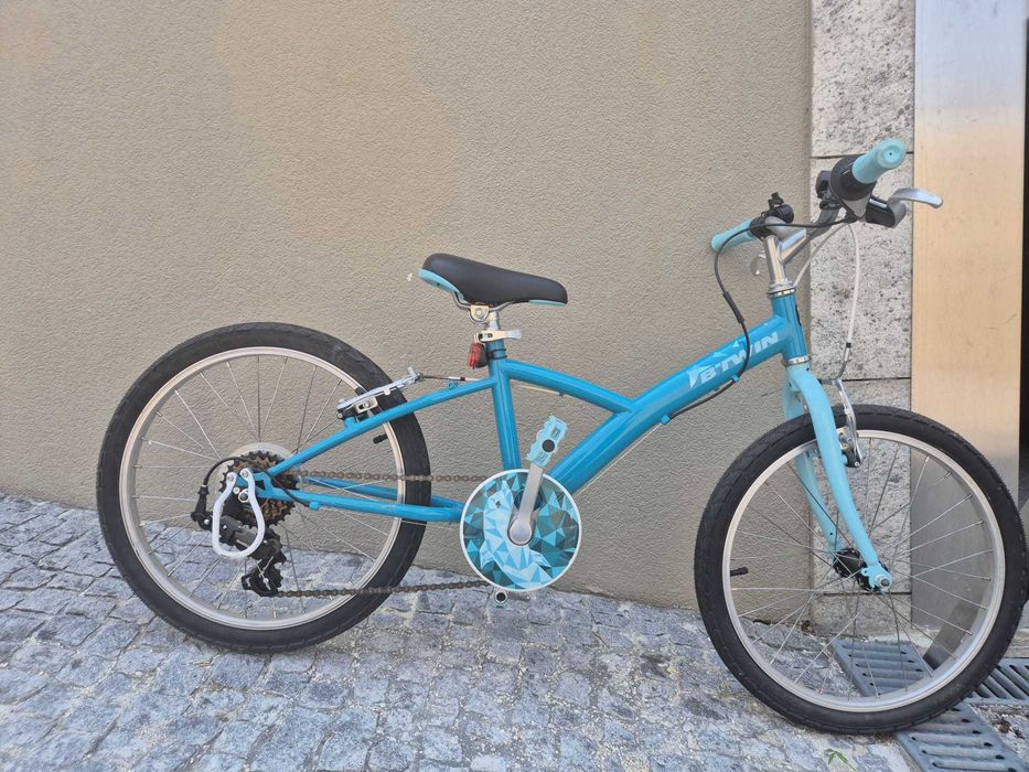 Bicicleta roda 20 polegadas - Crianças entre os 5 e 10 anos - Como Nova
