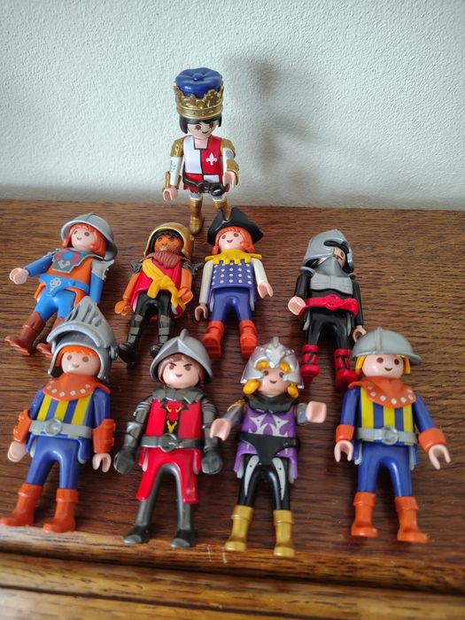 Playmobil Geobra 17 szt zestaw 1993- 2012r figurki