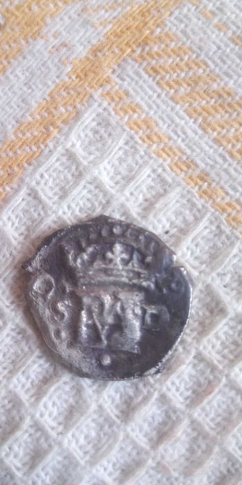 Moeda dinheiro bolhão prata