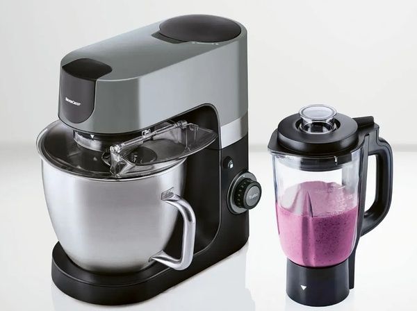 Кухонний комбайн із блендером SilverCrest SKMP 1300 D3 2в1 (6.3 л.)