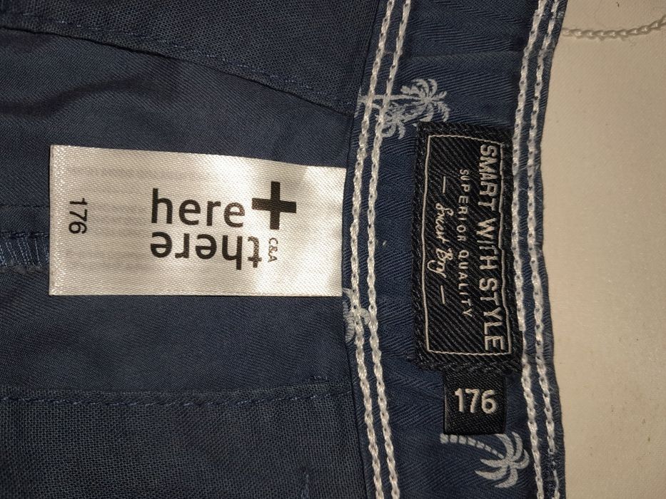 Krótkie spodenki chłopięce/męskie, C&A, 176