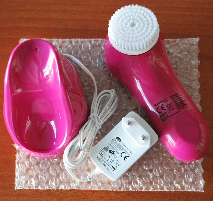 Escovas de Limpeza Facial Ultrassons Silver Crest (Estojo Completo)