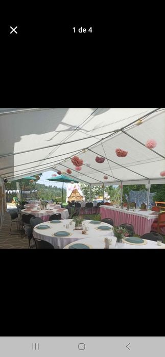 Tenda para eventos 6x12
