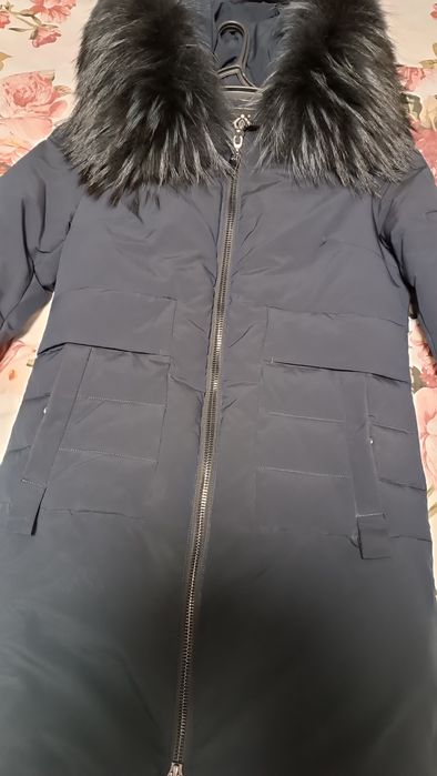 Пуховик зимовий куртка пальто парка  пуховик теплий зимний