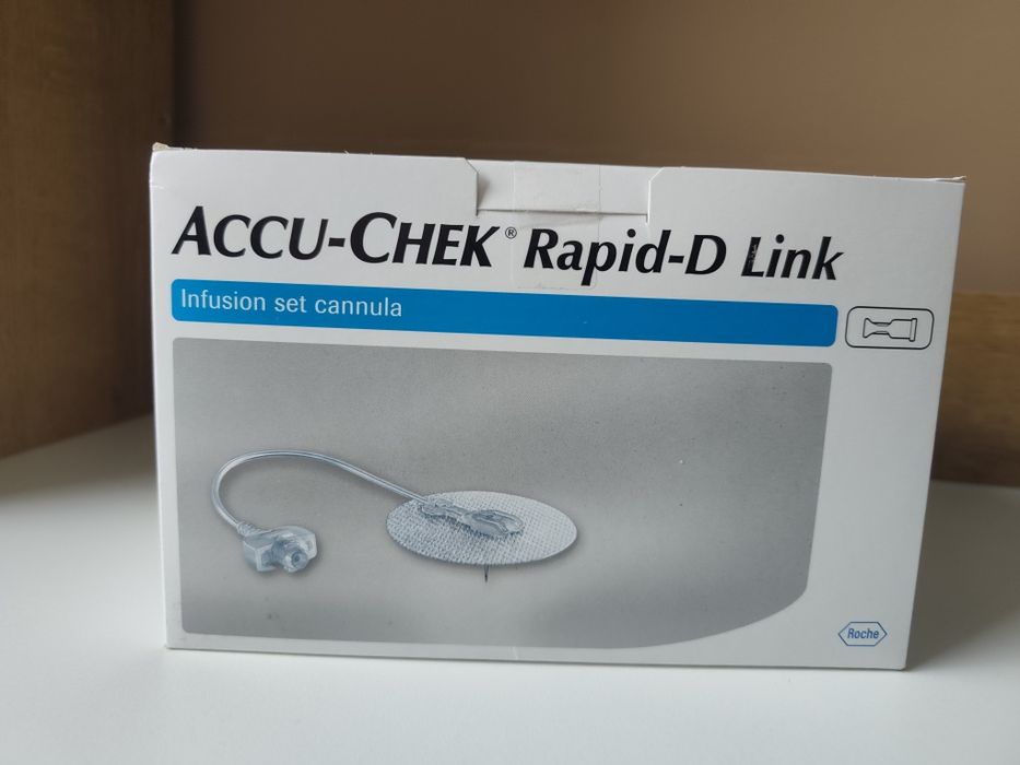 Zestaw infuzyjny accu-chek wkucie plus dren 100