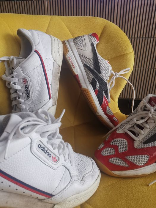 Buty adidas roz. 40 skora  reebok roz 39 siateczka B. D stan bieganie
