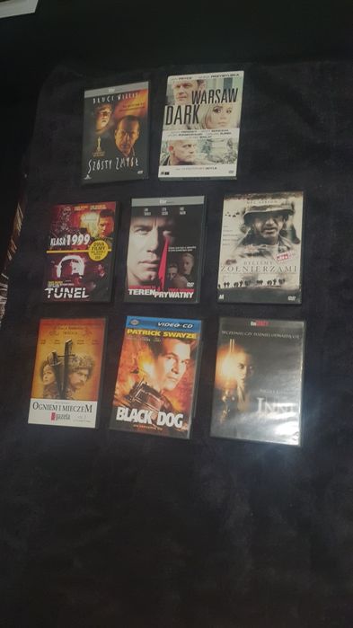 Zestaw filmów DVD VCD