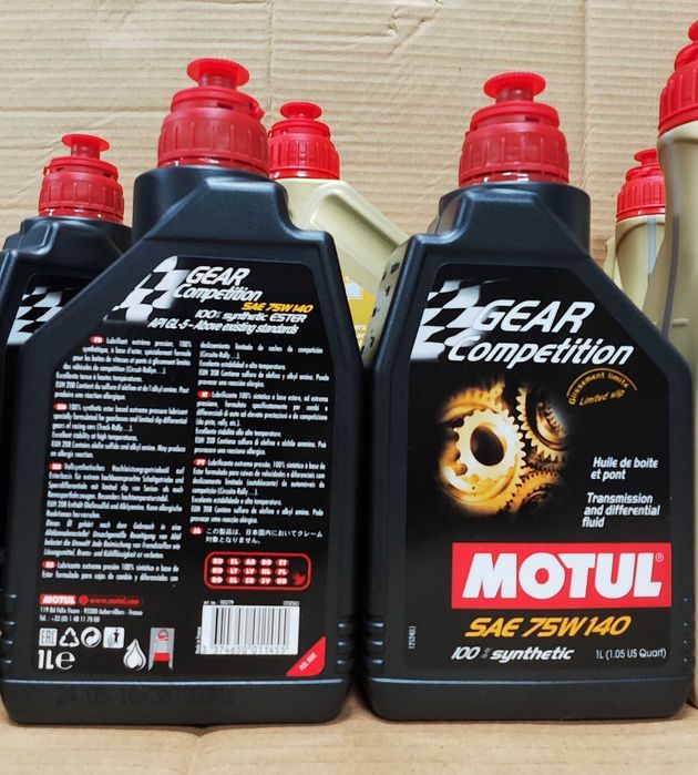 Óleo Motul Yacco Shell 5w50 10w40 15w50 20w60  75w90 75w140